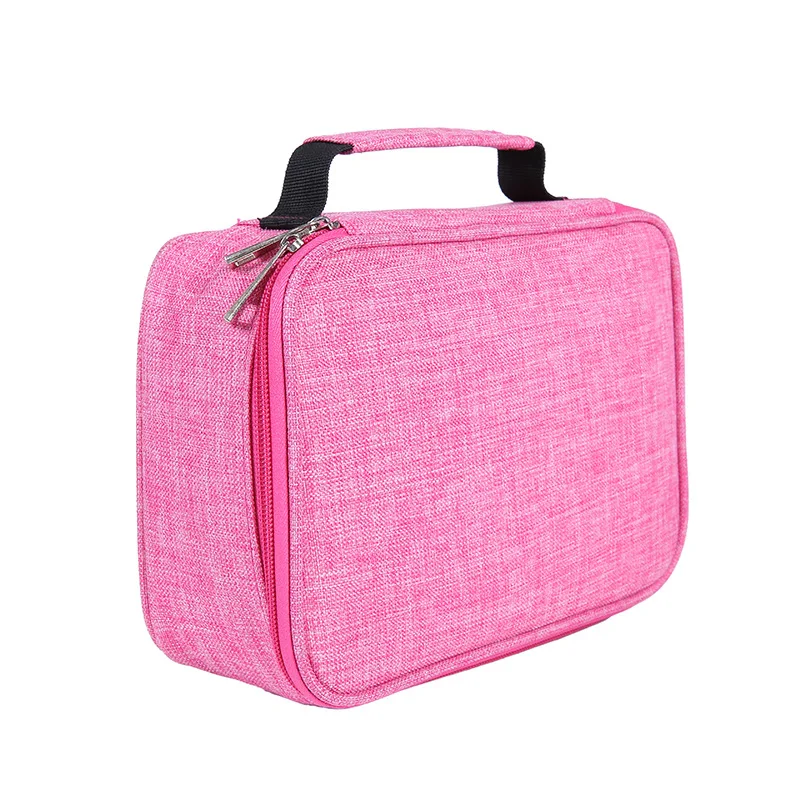 

Korean Pencil Case for Girls Boys Back to School Penal Bag Big 72 Holes Pen Box Large Cartridge Cute Stationary Kit Black Pensil