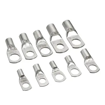 

100Pcs Terminals Silver Tinned Copper SC6-6-SC35-10 Crimper Electrical