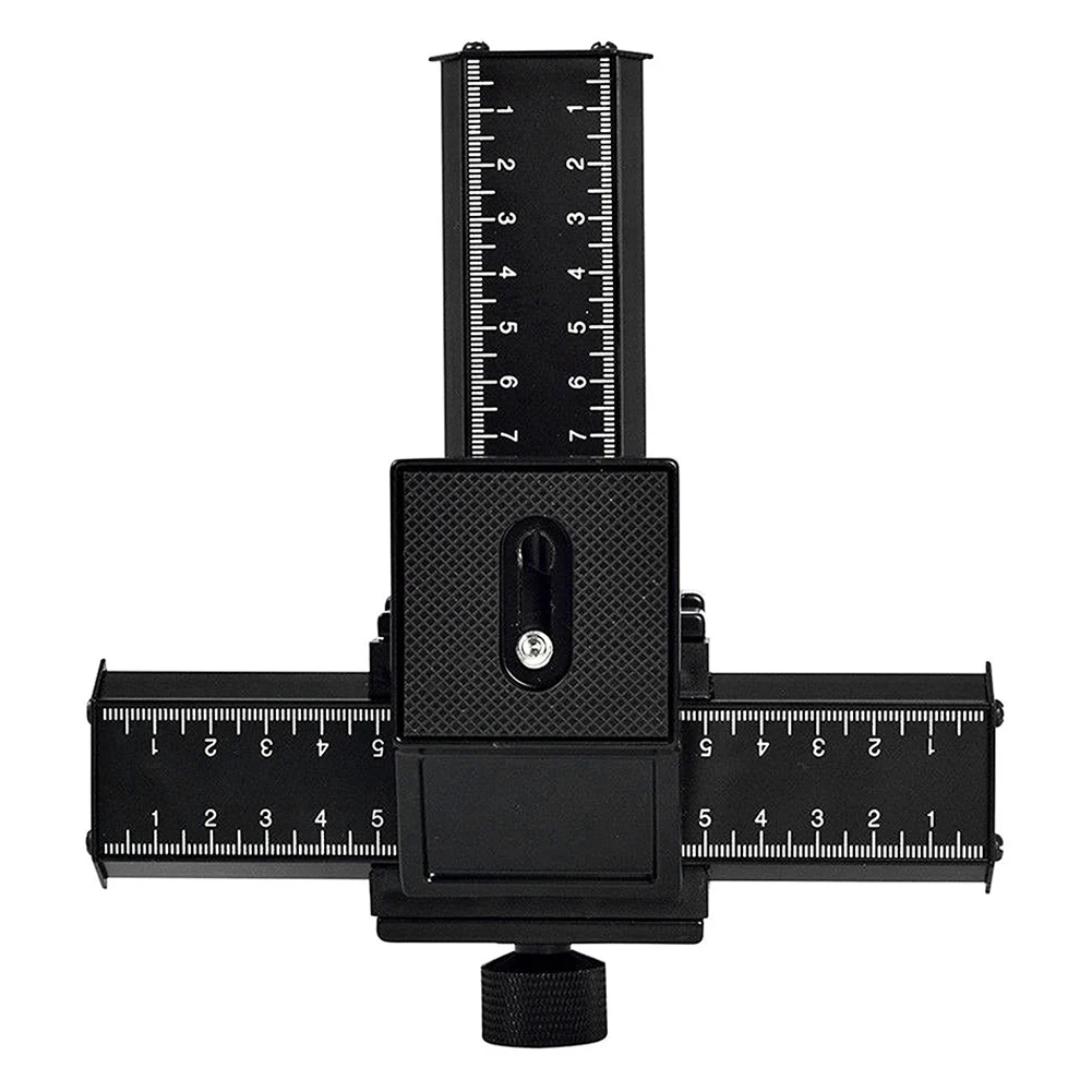 Пластиковая стойка для крепления 4 направляющих слайдер Черная Цифровая DSLR камера с винтовым отверстием для макросъемки аксессуары для фотосъемки Gimbal съемка
