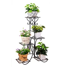 Rack Shelf Landing Type A Living Room Green Luo Flower Rack Balcony Chlorophytum Flower Several Household Flowerpot Shelves