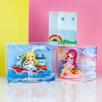 

VOGRACE New products multi-used acrylic display box transparent display box