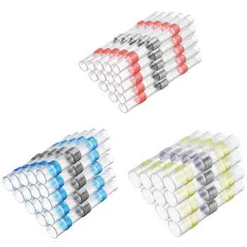 

250X 3:1 Heat Shrink Butt Terminals Solder Seal Sleeve Wire Connector Waterproof