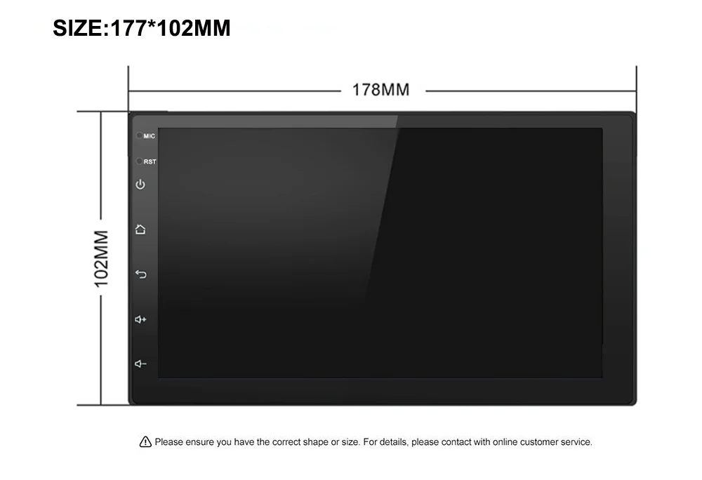 Best Funrover Android 9.0 2 din universal car dvd player gps navigation car stereo car radio video player streeing wheel control RDS 0