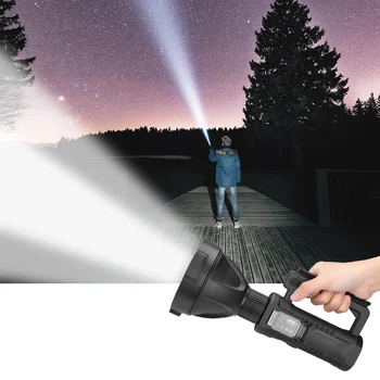 

Handheld P50 Flashlight Emergency Electric Torch Lamp for Camping Hiking Outdoor Handheld Spotlight Lantern Flashlight