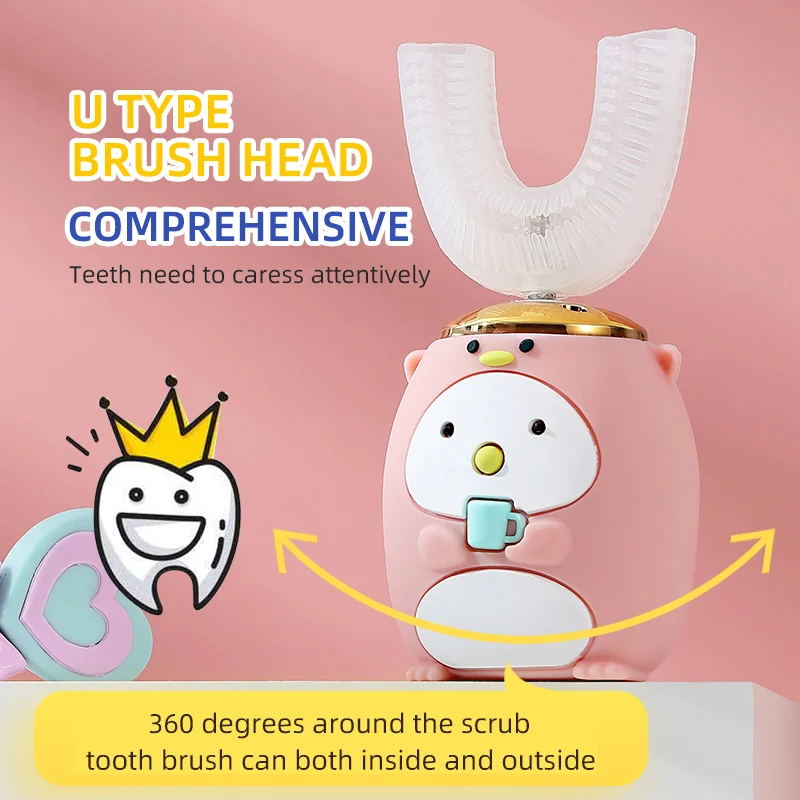 

Powerful ultrasonic sonic electric toothbrush USB rechargeable toothbrush children brushing teeth whitening xiaomijia relax