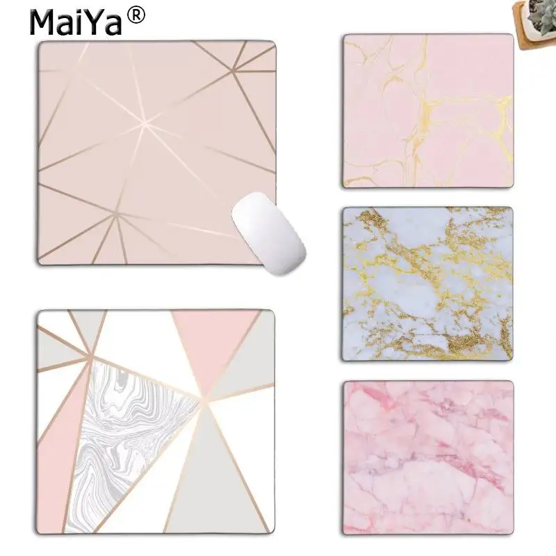 Подарочный коврик MaiYa Boy, классный розовый, золотой, мраморный коврик для клавиатуры, игровой коврик для геймера, коврик для мыши,,, игровой коврик для мыши
