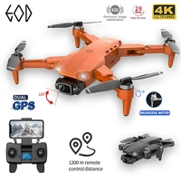 L900PRO GPS Drone 4K doppia videocamera HD fotografia aerea professionale motore Brushless quadricottero pieghevole distanza RC 1200M