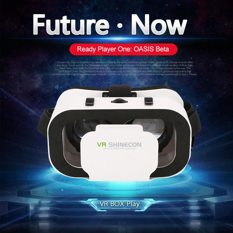 Новая тысяча фантазий vr Очки виртуальной реальности Гарнитура 3d очки крафт-упаковка для смартфонов