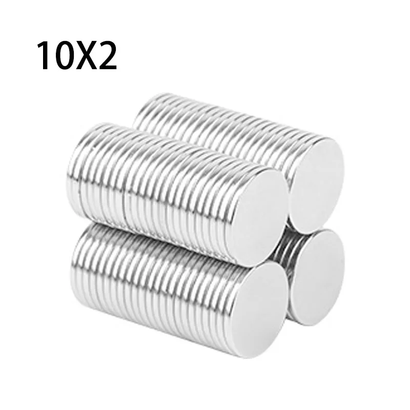 

Круглый неодимовый магнит, 50/100 шт., 10x2 мм
