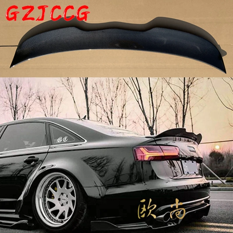 Heck Spoiler Dach Flügel Hochglanz Tuning Wing für Audi A6 C7 4G Avant  HF640-G