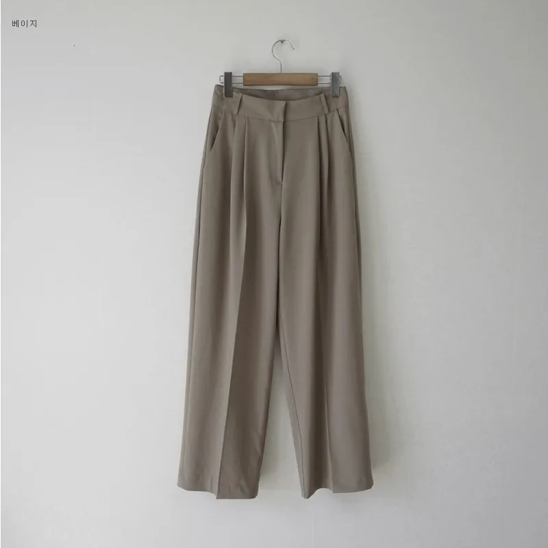 Комплект из двух предметов, женский корейский стиль, для отдыха, Ретро стиль, с отворотом, длинный рукав, пиджак+ высокая талия, подвеска, широкие брюки, брюки