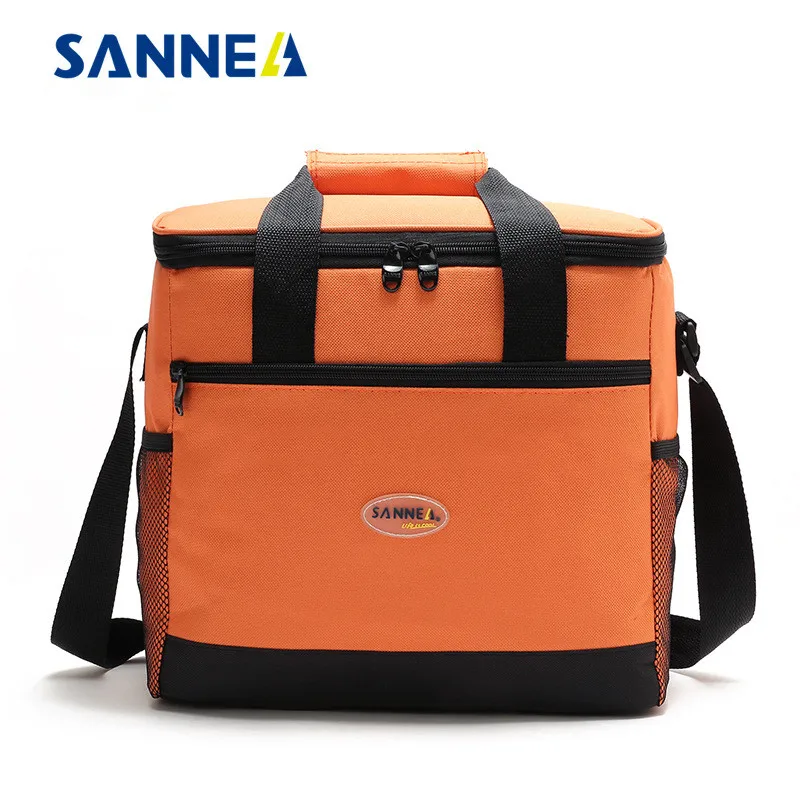 16L Orange Новое поступление 16л Термоизолированный сумка-холодильник для работы сумка для пикника тепловой мешок loncheras para mujer для школьников - Цвет: 16L Orange