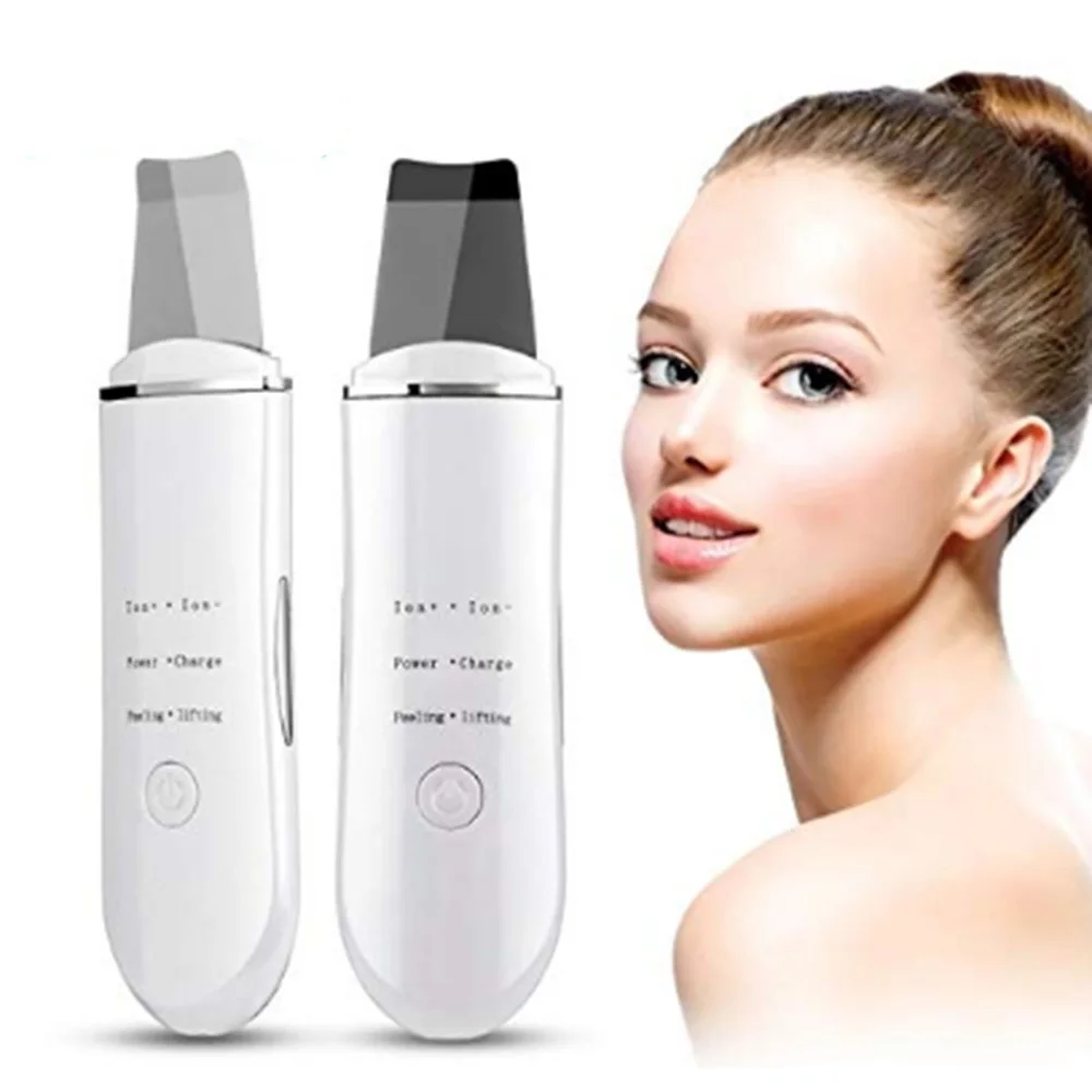 

Facial Skin Scrubber, Face Spatula Portable Pores Cleanser Blackhead Remover Comedone Extractor Skin Exfoliator and Facial Lifti