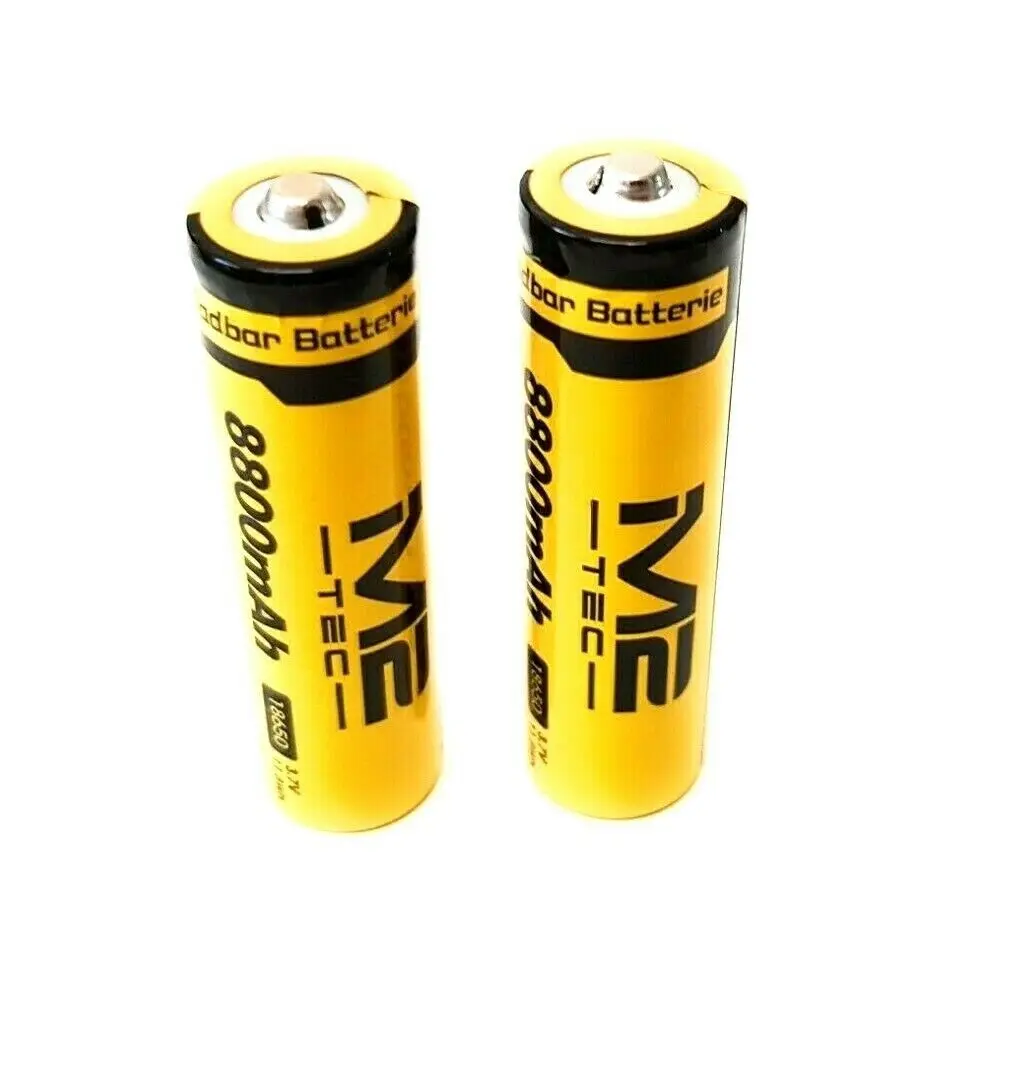 2X /4X /8X /16X 18650 Akku3,7V 9900mAhLi-Ion Rechargeable Batterie Battery 