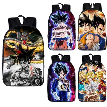 

Japanese Anime Dragon Ball Z / Super Backpack Children School Bags Teenager Boys Girls School Backpack Saiyan Goku Book Bag Gift