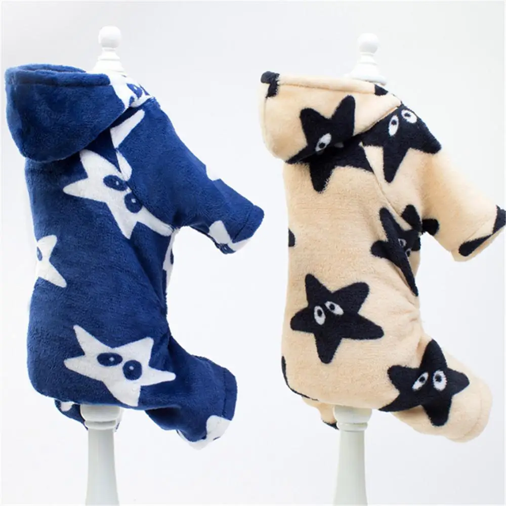 

5 Sizes Warm Fleece Dog Clothes For Small Medium Dogs Winter Dog Coat Puppy Pet Clothes Chihuahua Jacket French Bulldog Clothing