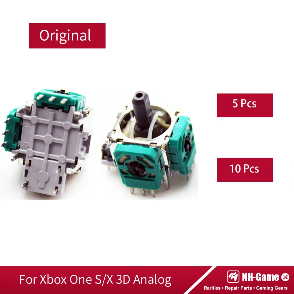 10 шт./лот 3D аналоговая палочка для игрового контроллера Xbox One S/X сенсорный модуль