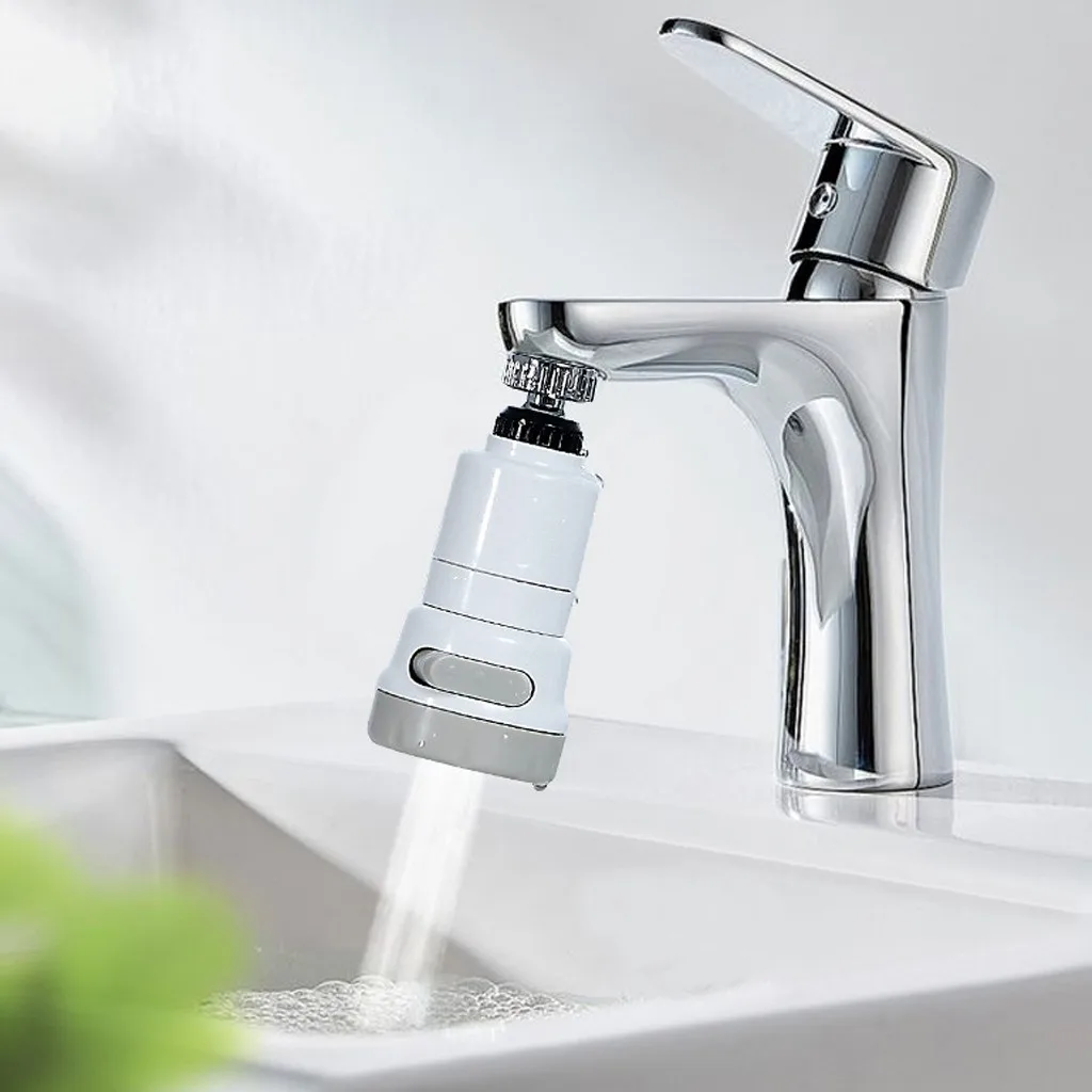Rotatable Faucet Sprayer Head Anti Splash Tap Booster Shower Water Saving Kitchen Faucet Filter Faucet Nozzle Water Bubbler