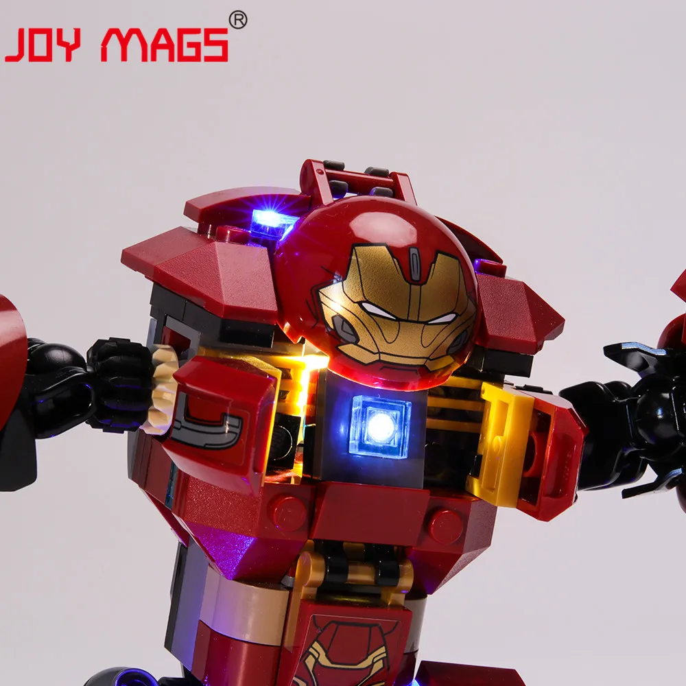 JOY MAGS только светодиодный светильник набор для 76104 Hulkbuster Smash Up комплект