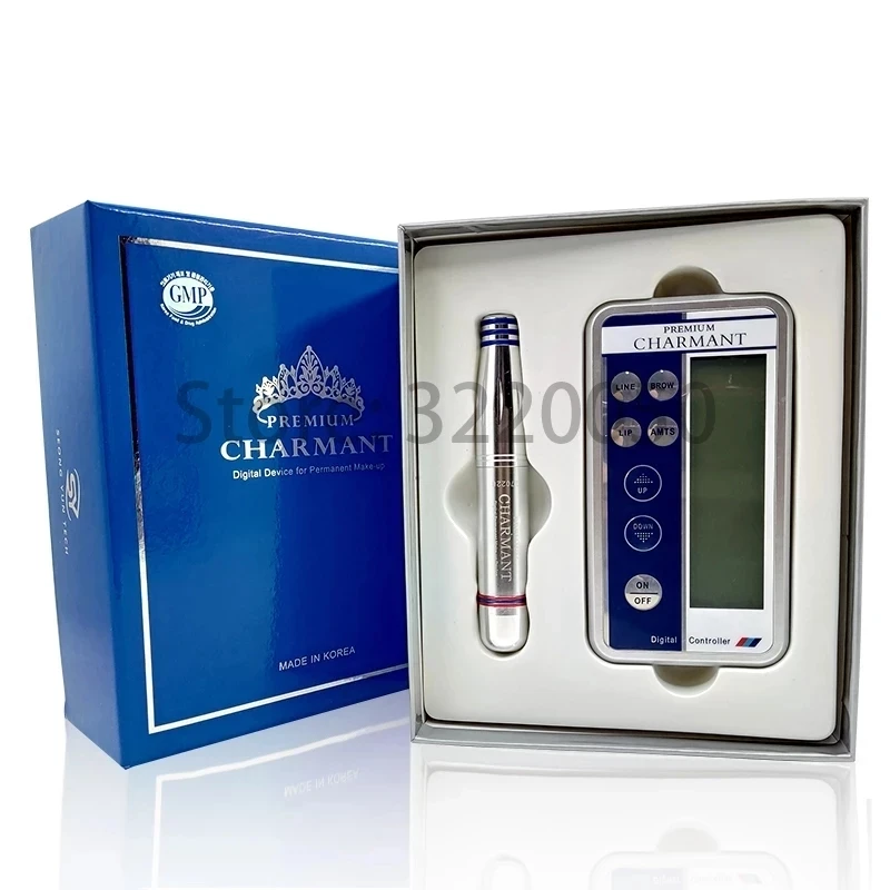 Charmant Semi-permanent Makeup Rotary Tattoo Machine kits Electric Control Pen Gun Intelligente Digital Eyebrow Lip set | Красота и