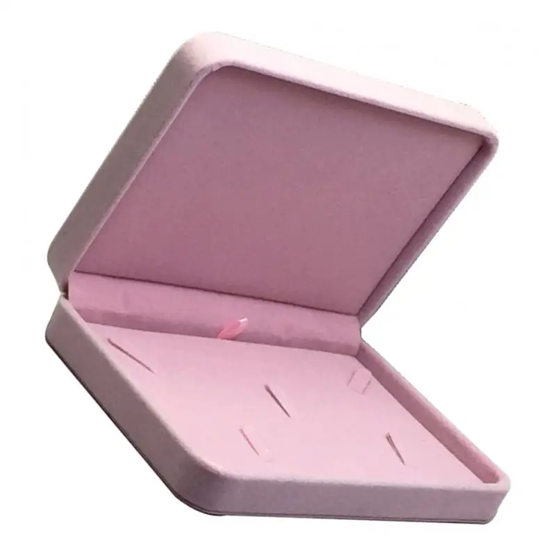 Red Blue Black Jewelry Box Organizer Necklace Bracelets Display Storage Case Containers