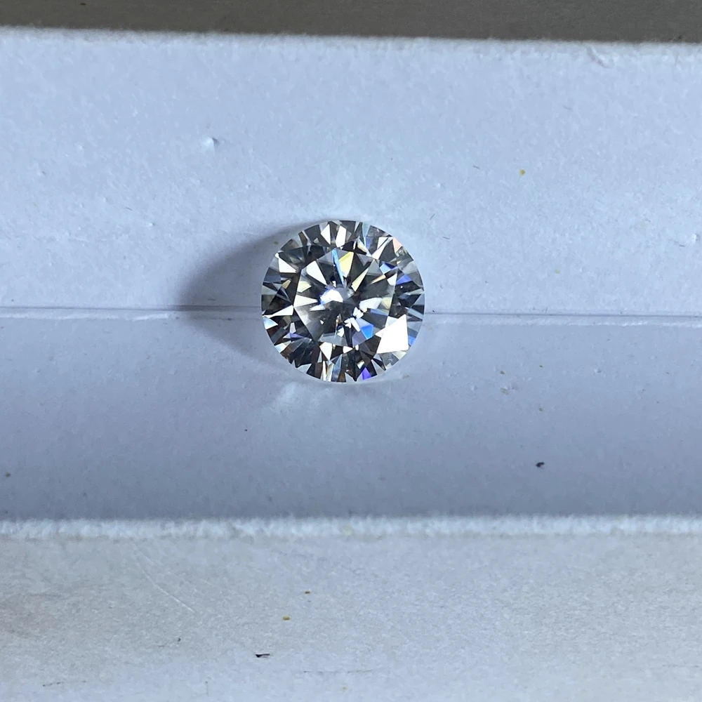 Россыпью VVS1 moissanite 1ct карат 6 5 мм D шт.|Стразы и драгоценные камни россыпью| |
