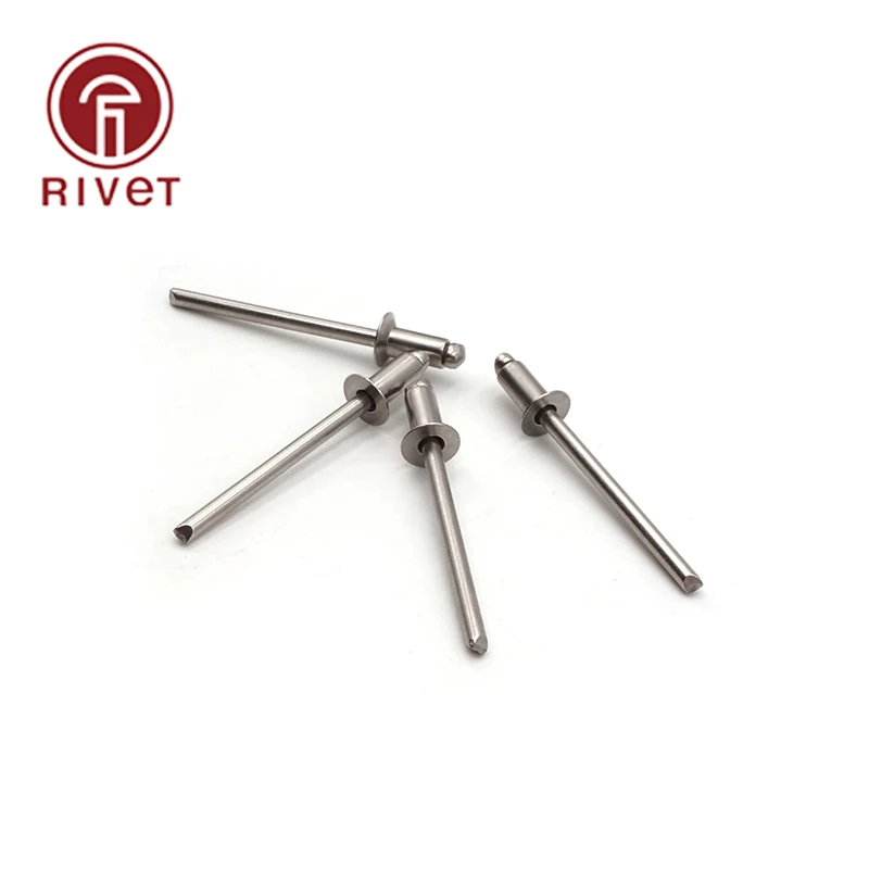 

Rivets ISO15984 M4.8*16/18/20/22/25/30/35 200PCS Stainless Steel Blind Rivets Open End Countersunk Head Rivets Decorative Rivets