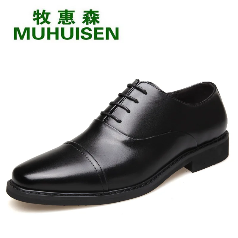 

Pastoral Sen 2020 Spring Three Joint MEN'S SHOES Business Formal Wear Leather Shoes Lace-up Men's Leather Shoes Factory 26003