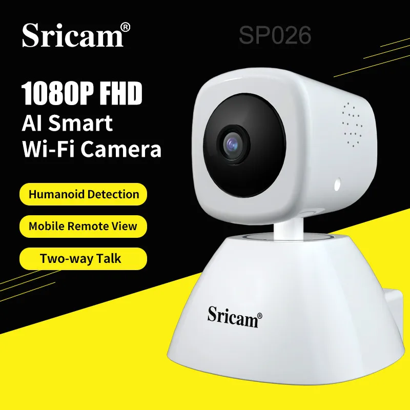IP камера Sricam SP026 2 0 МП Wi Fi двустороннее аудио|Камеры видеонаблюдения| |