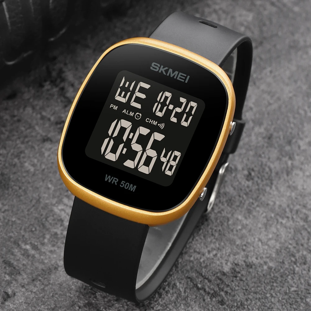 

SKMEI Brand Fashion LED Digital Men Watches Military Wrist Watch 3ATM Waterproof Sport Watches For Men Relogio Masculino