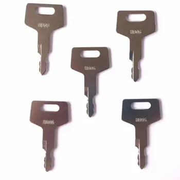 

5x key For Takeuchi New Holland Excavator Case Gehl Track Skid Steer Loader H806
