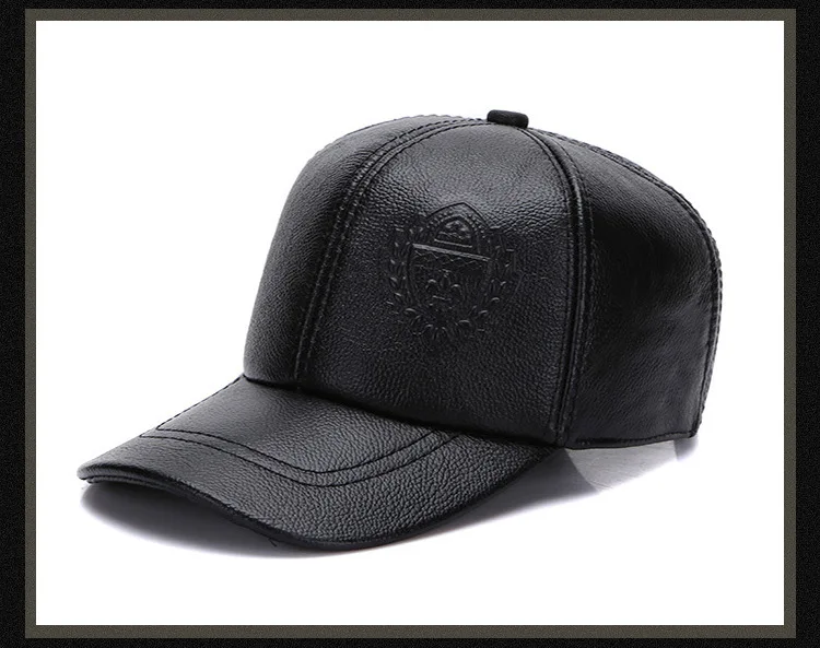 Новая бейсболка Мужская Высококачественная замшевая кожаная кепка для улицы из воловьей кожи шляпа для рыбалки Досуг плоская кепка ветрозащитная
