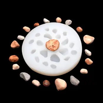 

DIY Irregular Stone Gem Crystal Silicone Mold Cake Polymer Clay Resin Art Crafts