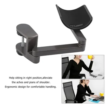 

Metal Adjustable Arm Rest Wrist Support Extended Mousepad Armrest For Computer Ergonomic Hand Comfort Mouse Pad Shoulder Protect