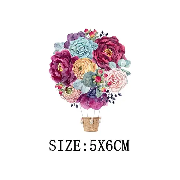 Lot De 47 écussons Brodés Thermocollants à Motif De Marguerites, Fleurs