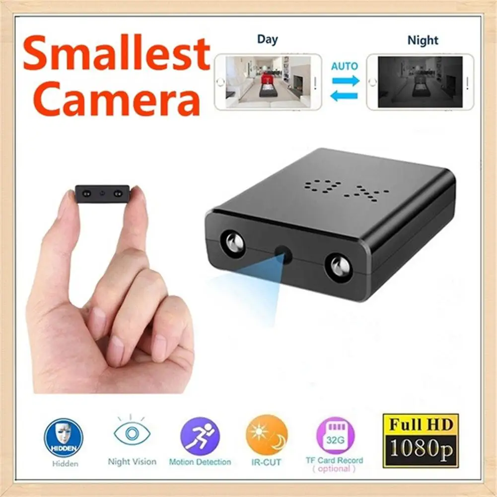 Mini WIFI HD 1080P SPY DVR Hidden Camera Adapter Plug IR Lamp Video Recorder Cam