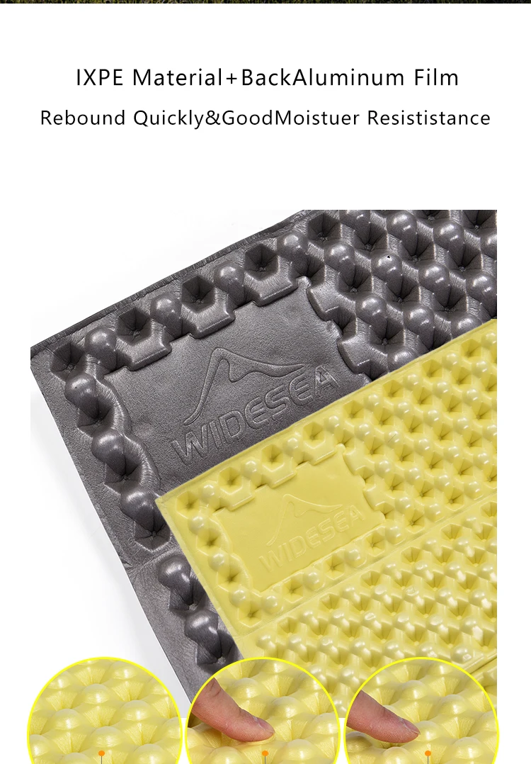 Almofada de Dormir Blanketnt à Prova Widesea Acampamento Esteira Portátil Piquenique Cama Espuma Colchão Viagem Trekking Equipme Dwaterproof Água Moistureproof 3 blanketnt à prova dwaterproof água moistureproof