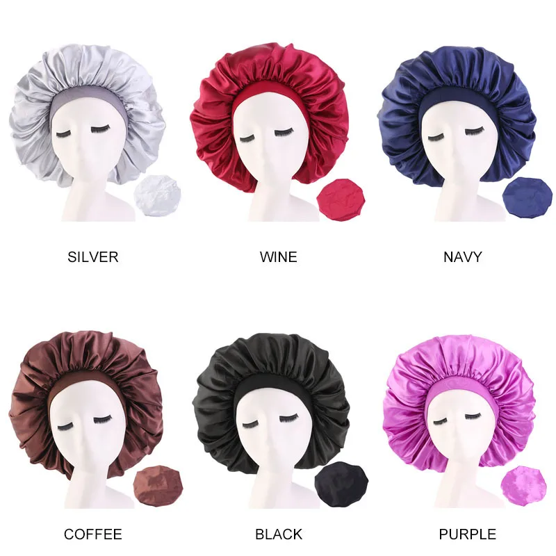 Turbante Quimio Mulheres Ampla Faixa Elástica Cor