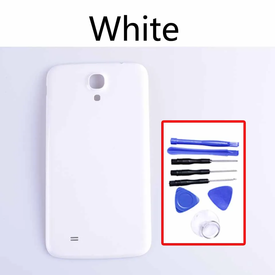 Батарея задняя крышка для samsung Galaxy Mega i9200 i9205 GT-I9200 GT-I9205 SGH-I527 I527 сзади Корпус Батарея двери корпуса - Цвет: White-With tool