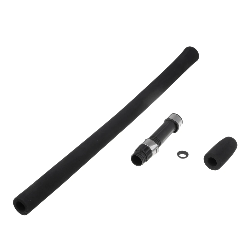 Black EVA Foam Spinning Fishing Rod Handle Grips for Rod Building or Repair Replacement Tackles for Fisherman