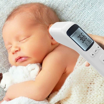 

Digital Thermometer Thermometer for Baby Kids Adult Diagnostic Tool Electronic Thermometer Infrared Forehead Thermometer Q40