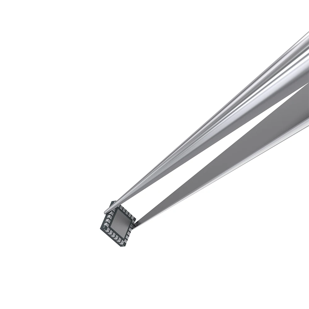 0.15mm tweezer Ультра-острый Немагнитный Dteel износостойкий мобильный телефон отпечаток пальца Fly line техническое обслуживание жесткий пинцет - Цвет: 0.15mm tweezer