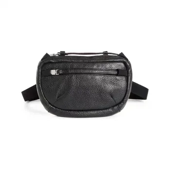 

2019 ALYX Tactical Belt Women men Unisex Street Bags Waistbags Hiphop Real Leather High Grade Casual Bags Waistpack