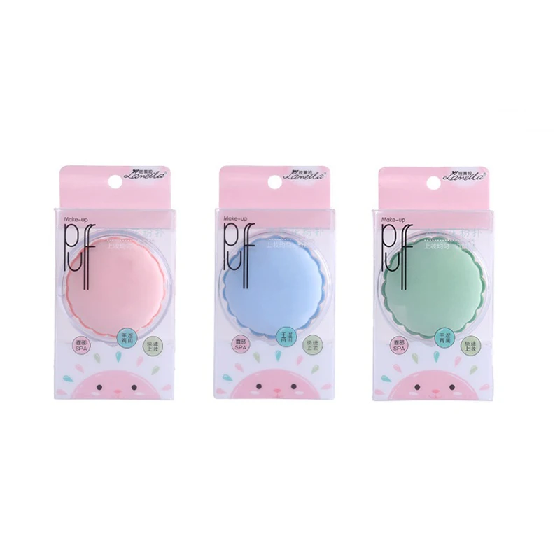 Макияж силиконовая губка пуф для макияжа для жидкой основы BB крем первой необходимости
