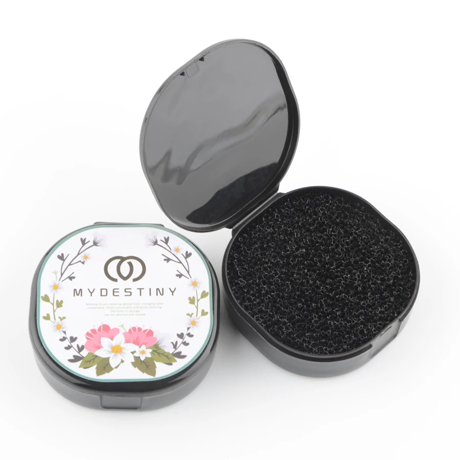 

1 Piece Makeup Brushes Cleaner Remover Color Off Make Up Brushes Cleaning Plastic Box Powder Brush Wash Cosmetic Clean Kits