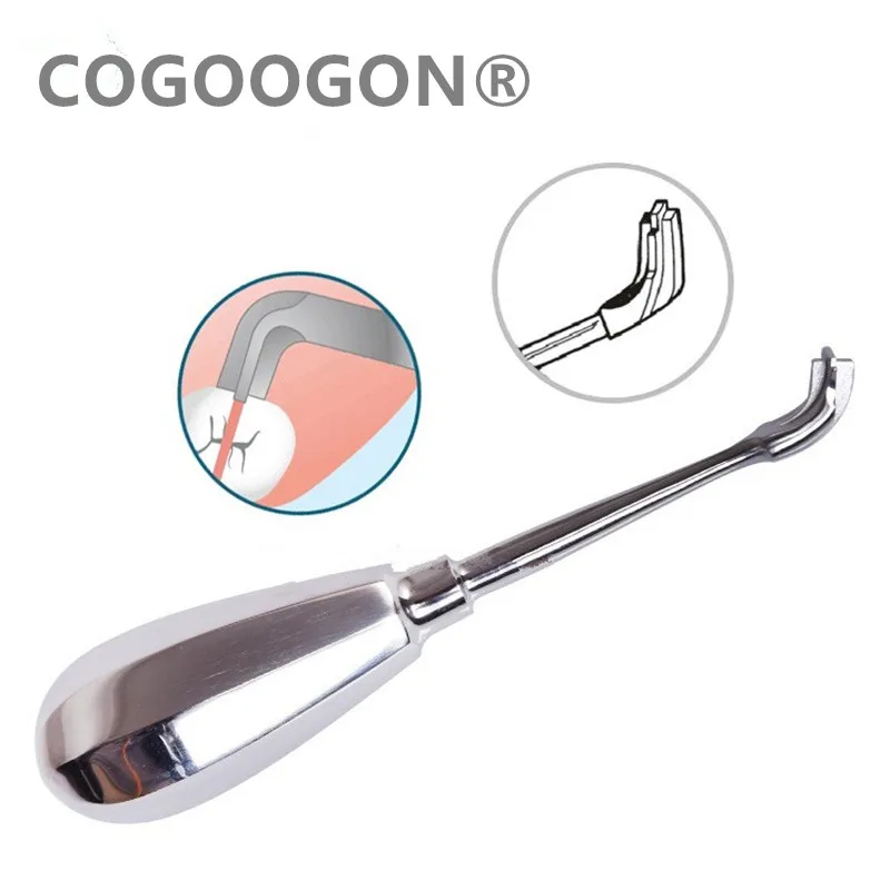 1Pcs Dental Crown Spreader Drill Dental Restoration Forcep Metal Handle