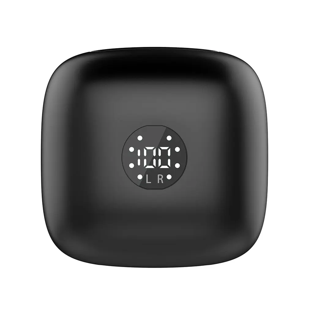 Durable Led Display Wireless Earphone Stereo Wireless Earbuds Handsfree Sport Headset With Microphone