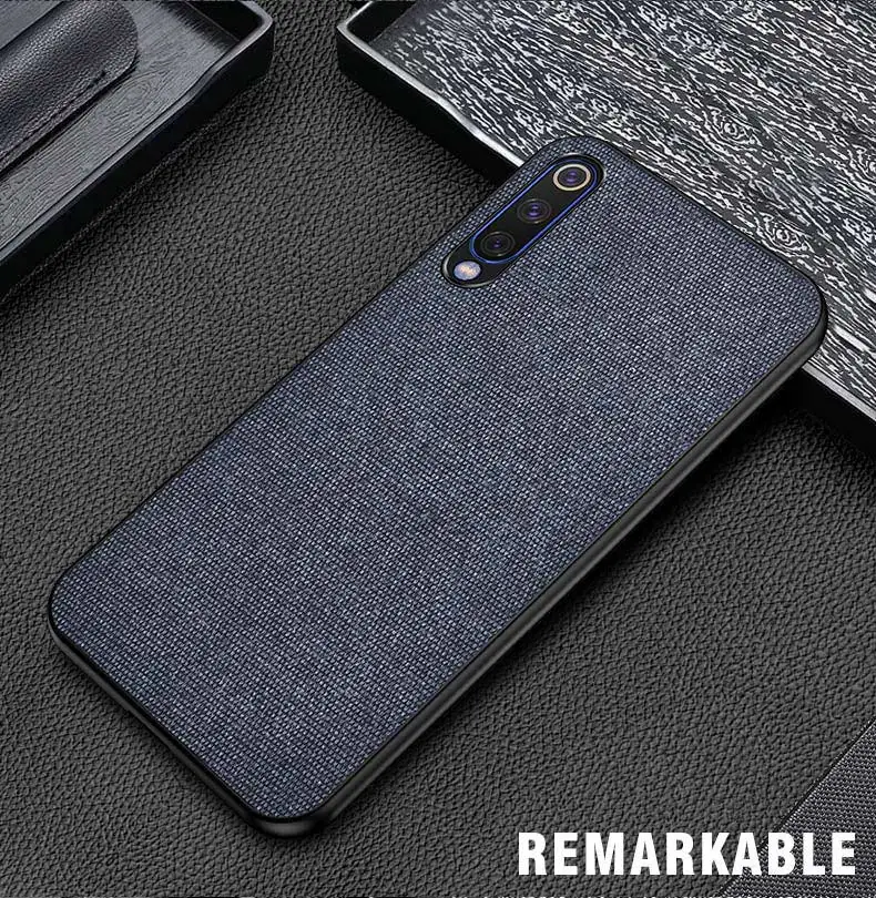 Redmi K20 Pro 6 39 'ткань волокна ультра тонкий чехол для XiaoMi Note 7 Мягкий ТПУ Роскошный