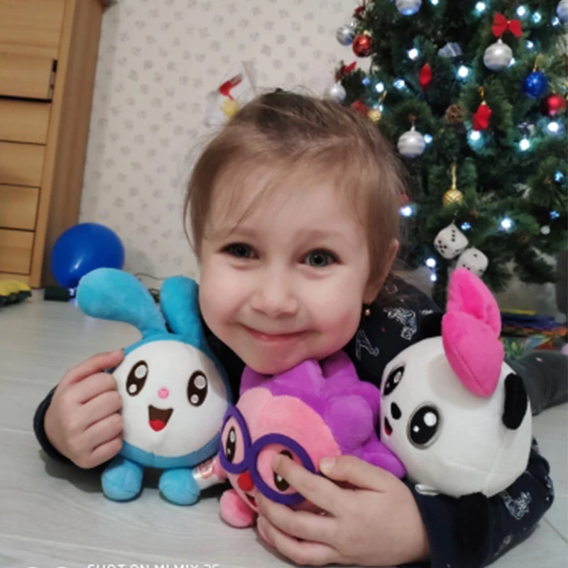 15 см русская мультяшная игрушка детский кролик свинка куклы панды плюшевые