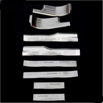 

FOR 2013-2016 outside with a new type of high-quality stainless steel wear plate / threshold 8 PCS